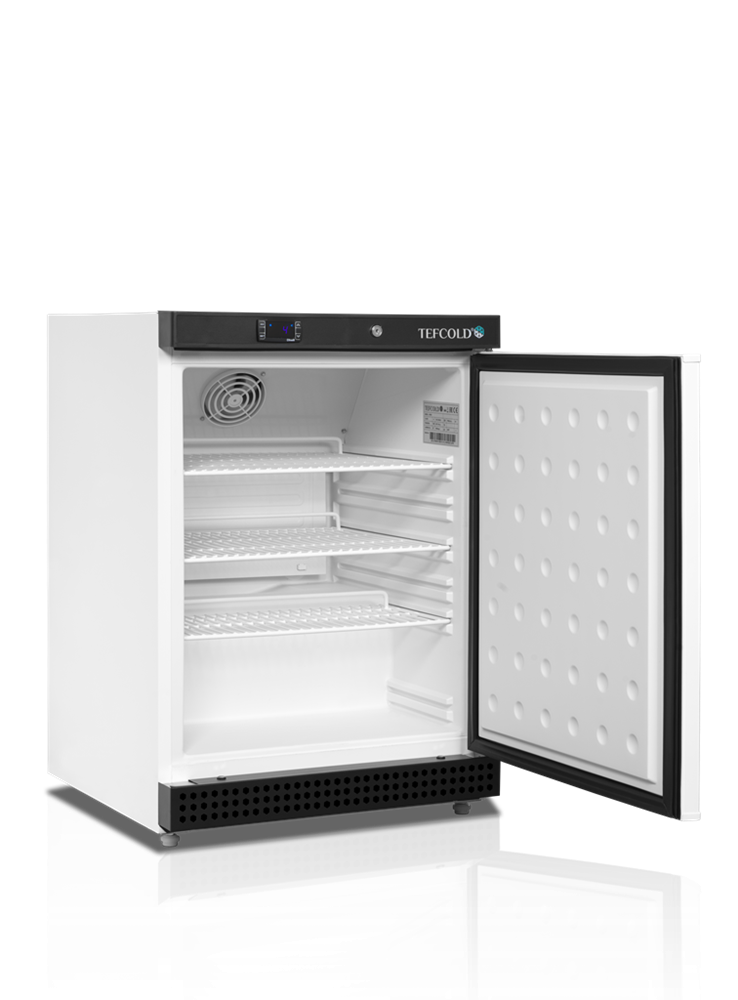 Chladicí skříň plné dveře, bílá TEFCOLD UR 200