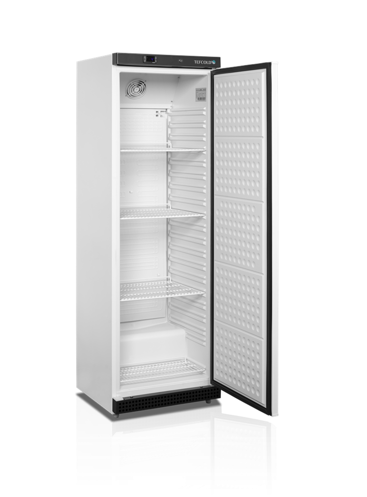 Chladicí skříň plné dveře, bílá TEFCOLD UR 400W1